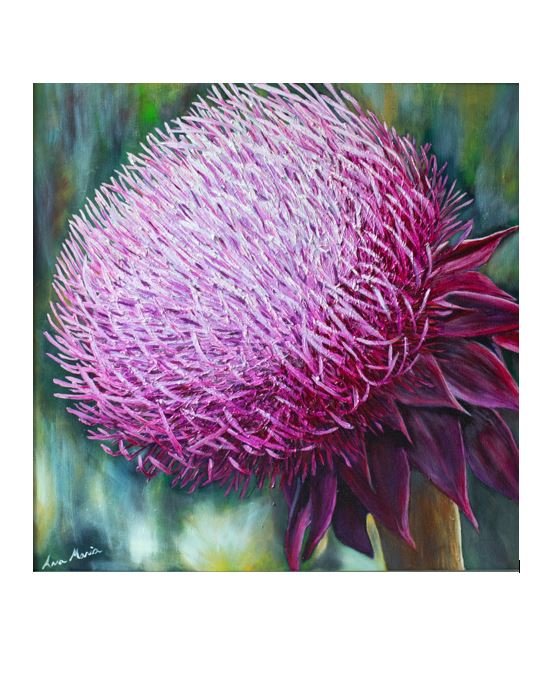 (Print of) Thistle Bloom Series 3: The difference between a flower and a weed is a judgement