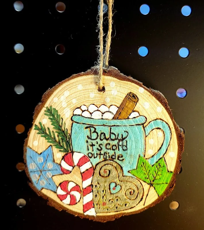 #11- BABY ITS COLD OUTSIDE ORNAMENT