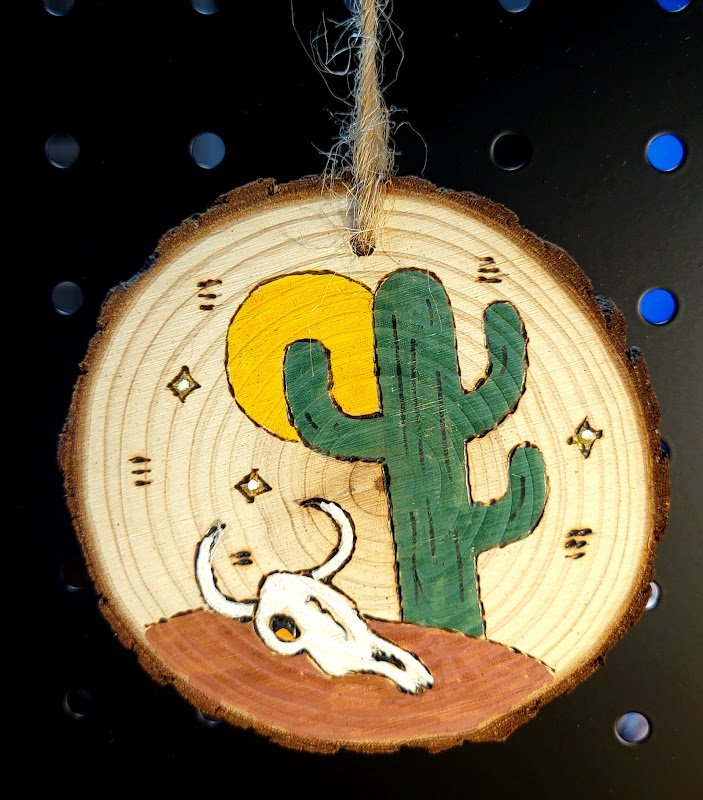 #14- CACTUS IN DESERT 1 ornament