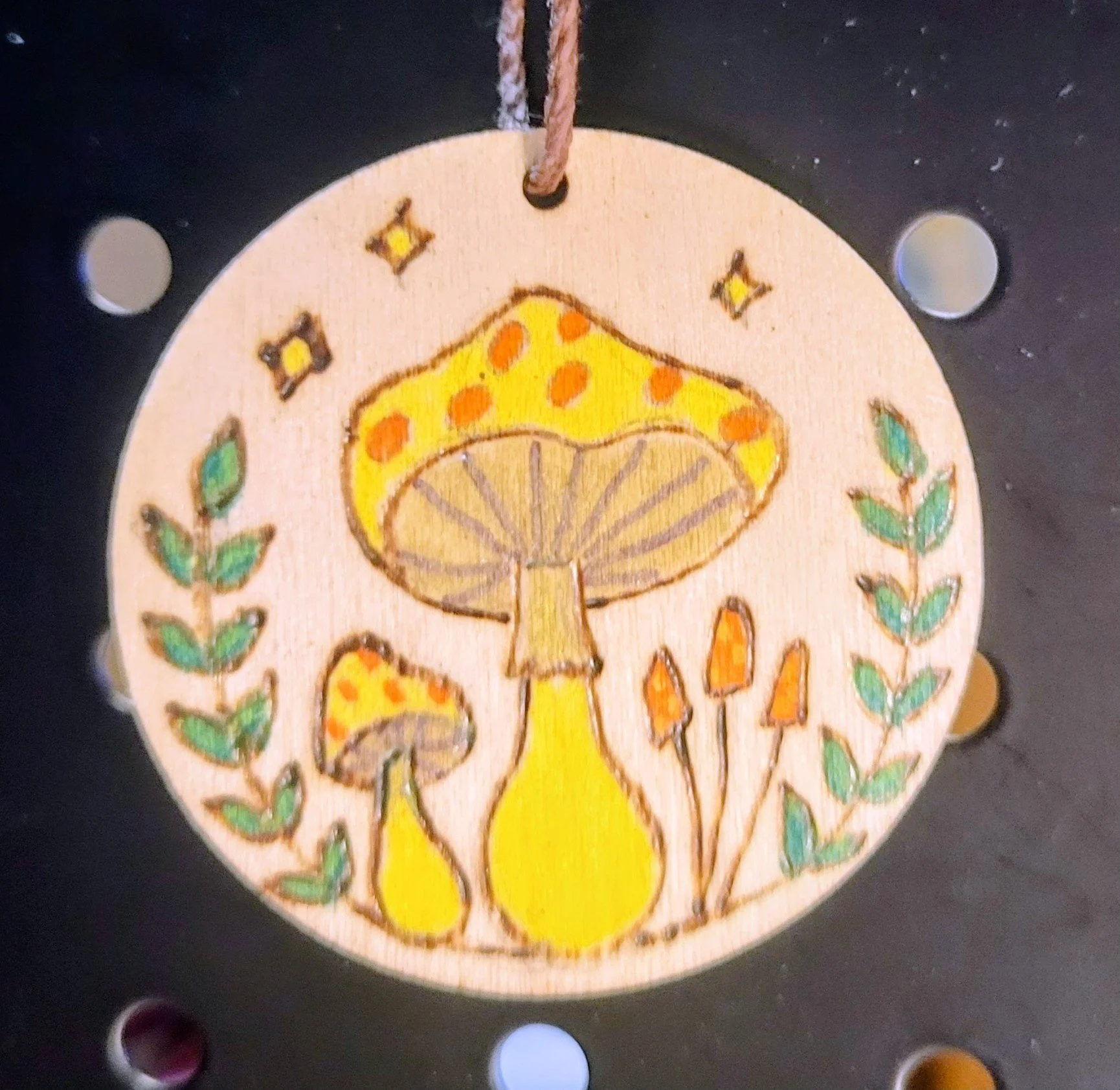 #78 yellow mushrooms