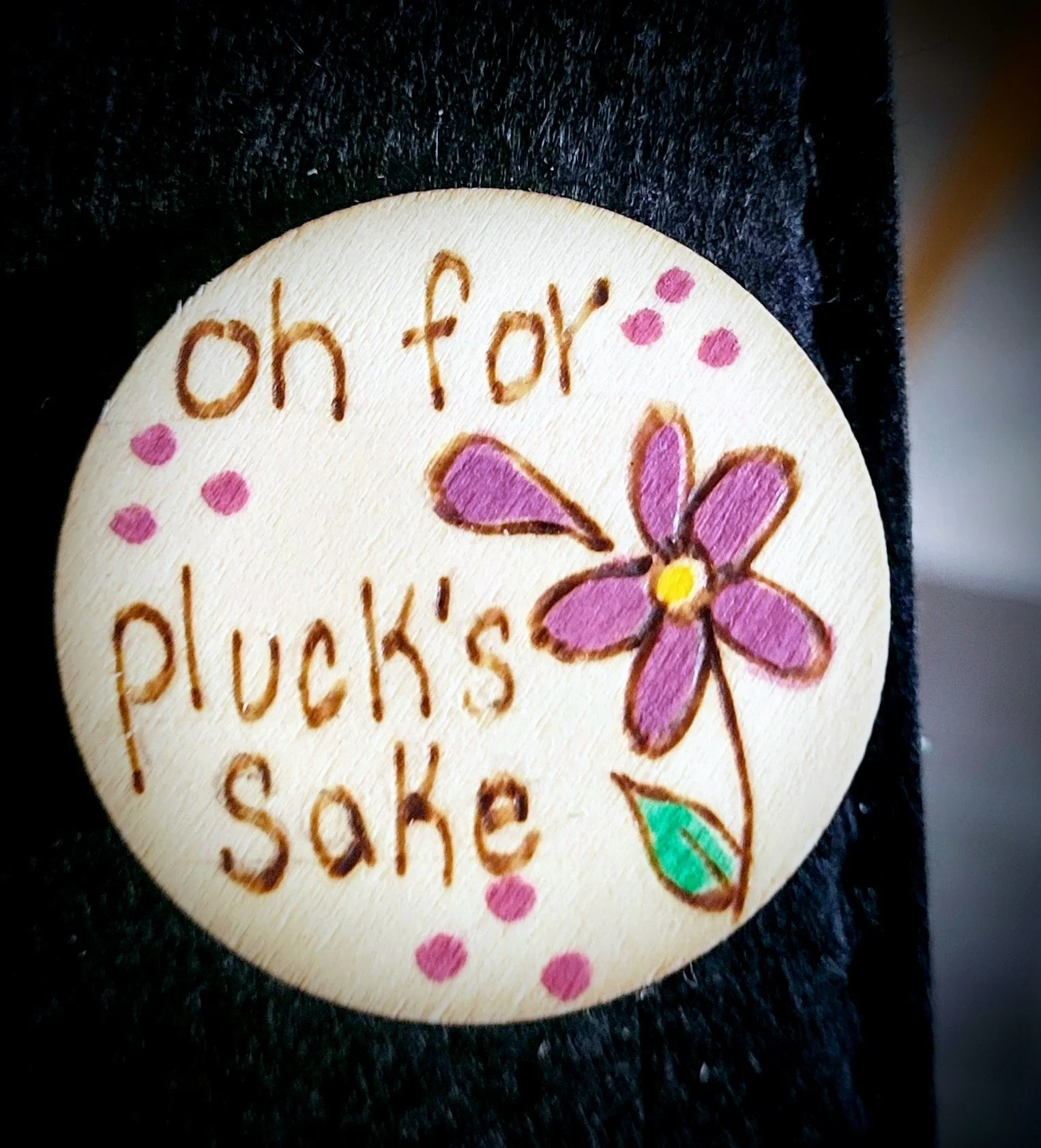 #705 OH for plucks sake