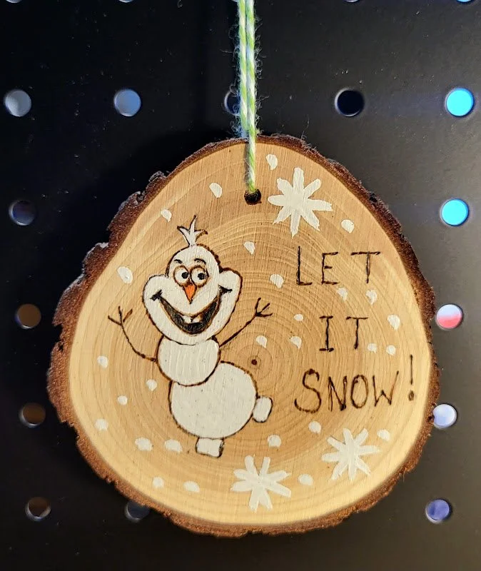 #38-OLAF LET IT SNOW ORNAMENT