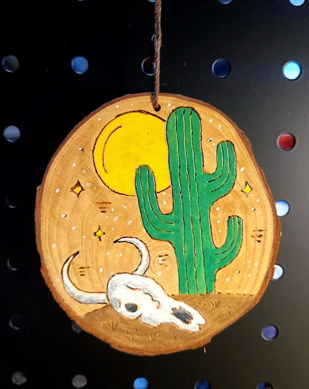 #15-CACTUS IN DESERT 2 ornament