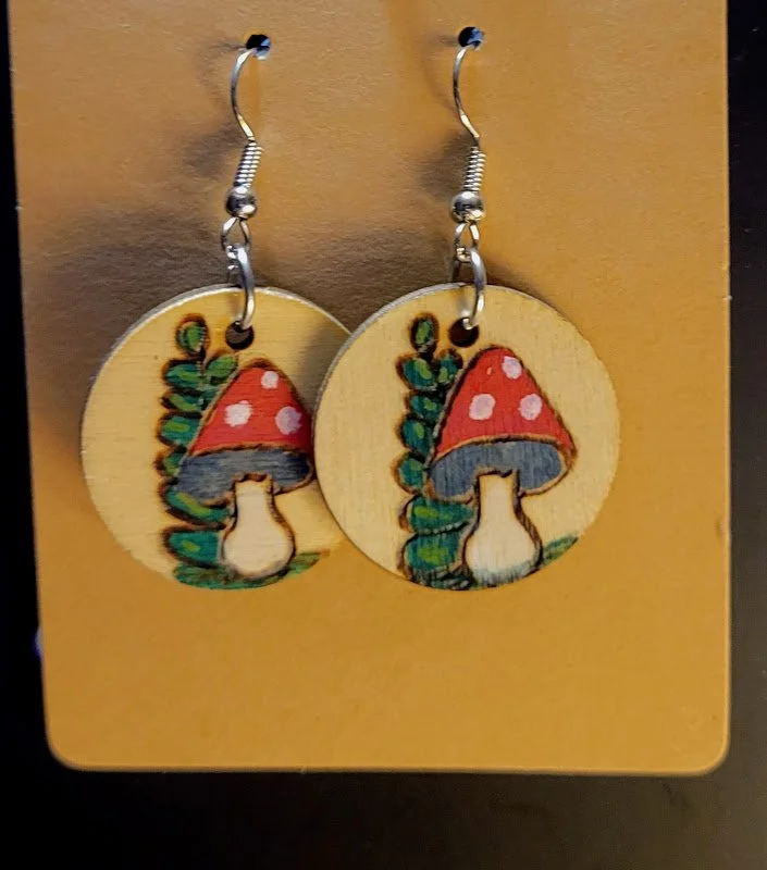 #158 mushroom with herbs