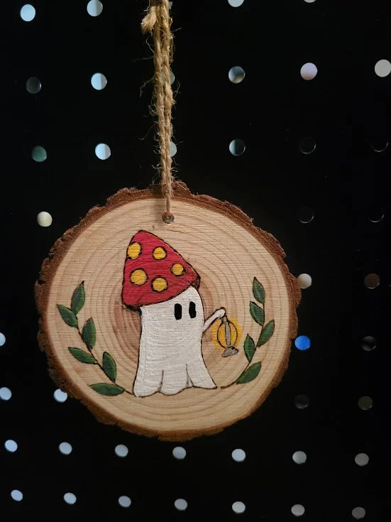 #81-mushroom ghost with lantern ornament.jpg