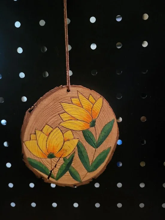 #85-yellow flowers ornament.jpg
