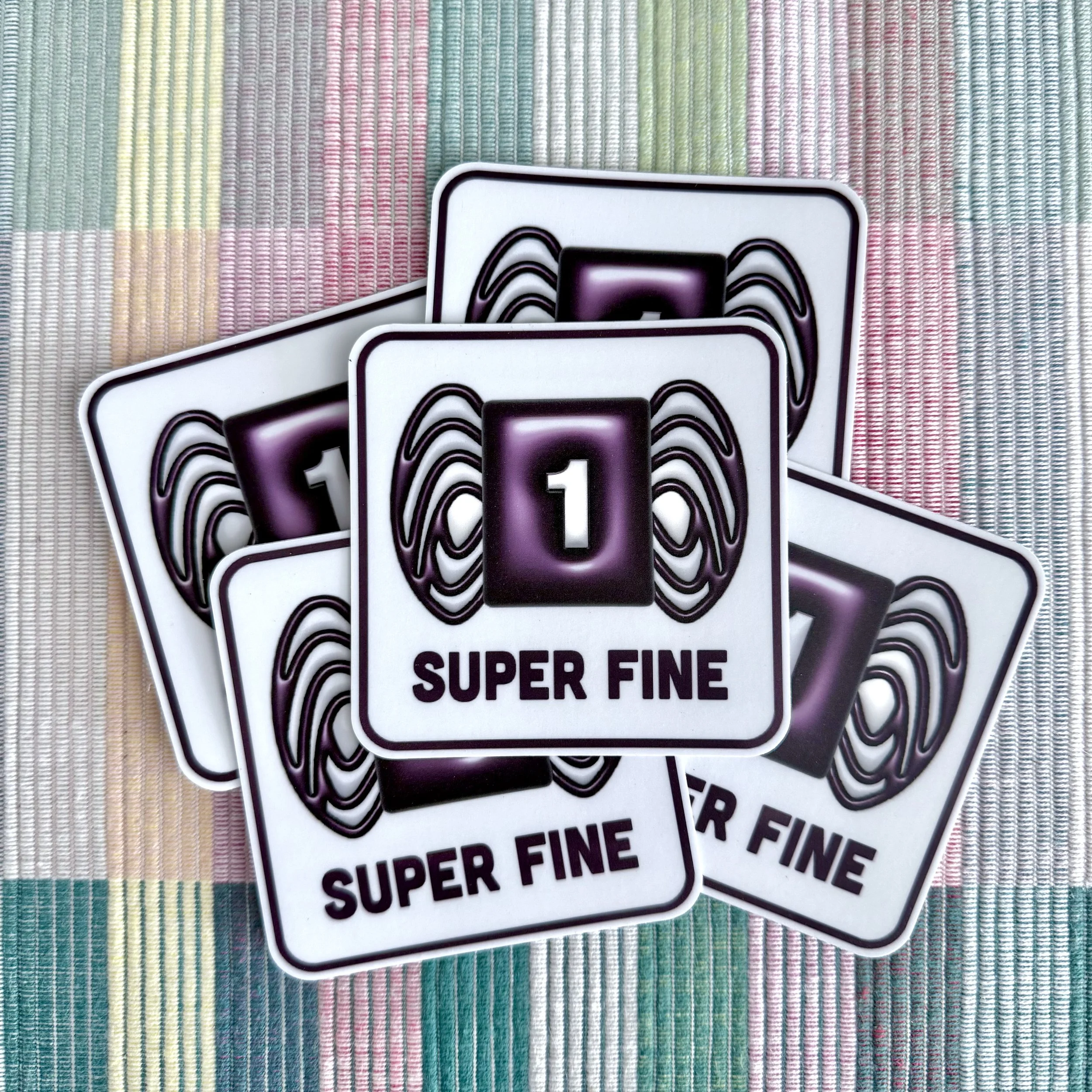 Super Fine Sticker