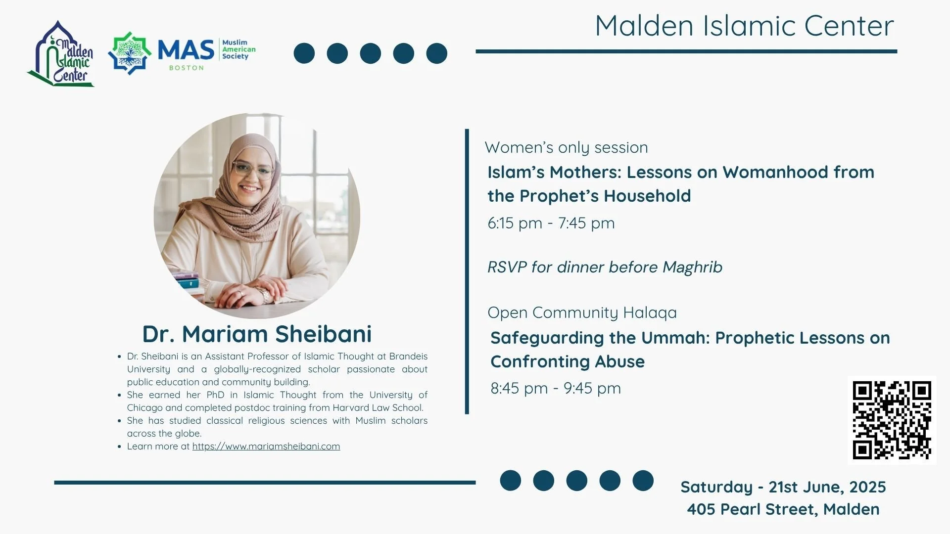 Islam’s Mothers: Lessons on Womanhood from the Prophet’s Household

