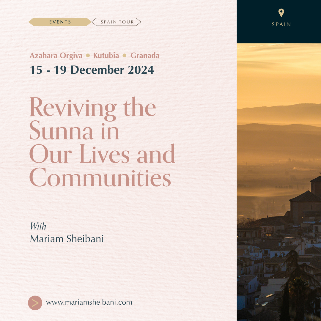 Reviving the Sunna in Our Lives and Communities