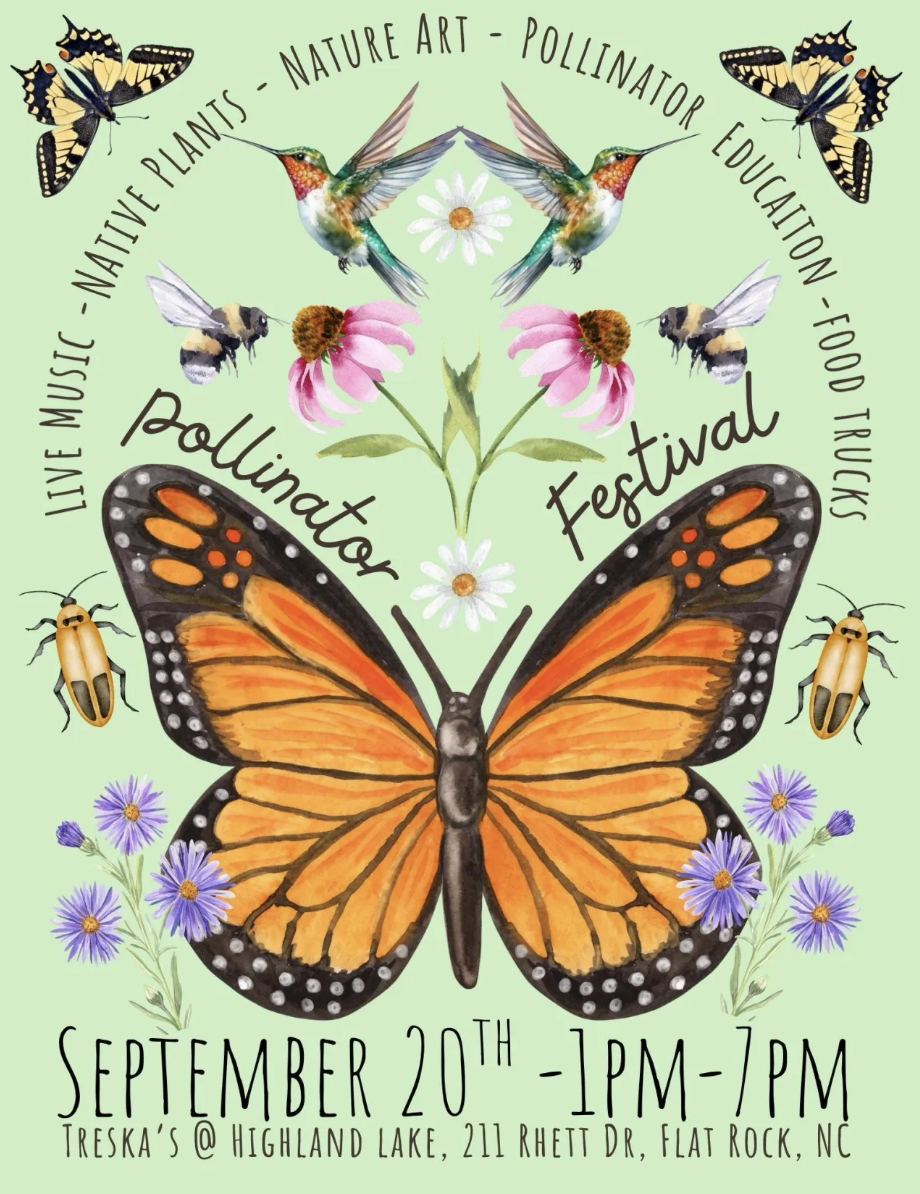 Pollinator Festival at Treska's on Highland Lake