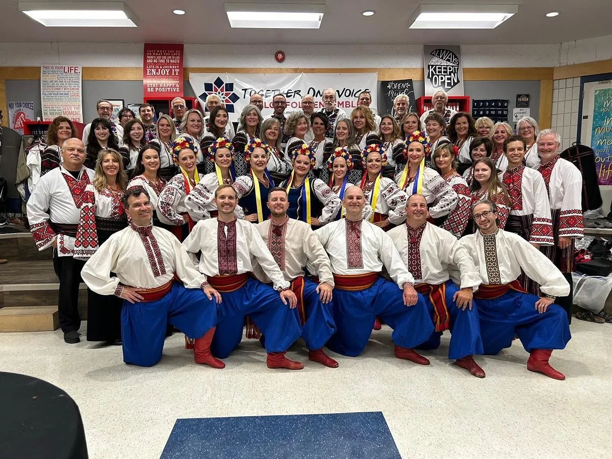 Folklorama, we are ready for you! 🇺🇦 

We can&rsquo;t wait to perform for you Sunday, August 10th, at Maples Collegiate. Join us for all three shows to sing, dance, eat, and celebrate Ukrainian culture. 🌻 

@folklorama @ukrainekyivpavilion