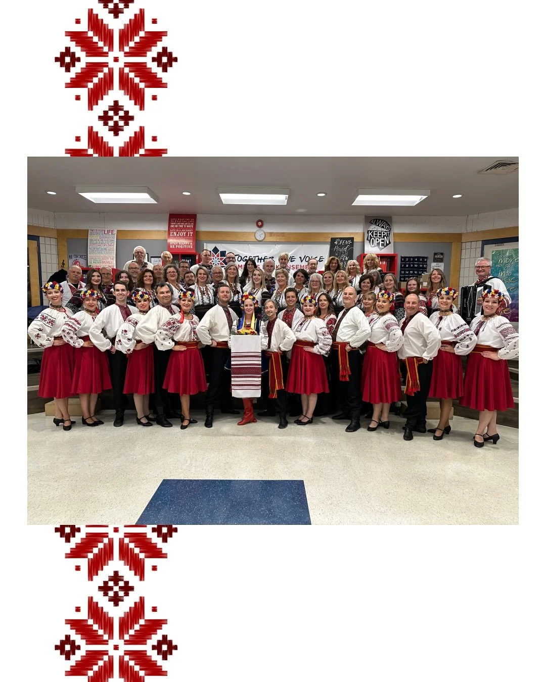 Thank you, Folklorama! 🇺🇦

These performances are always some of our favourites of the year. We absolutely love performing for you, whether it&rsquo;s your first time seeing Ukrainian culture brought to life through song and dance or you&rsquo;re a