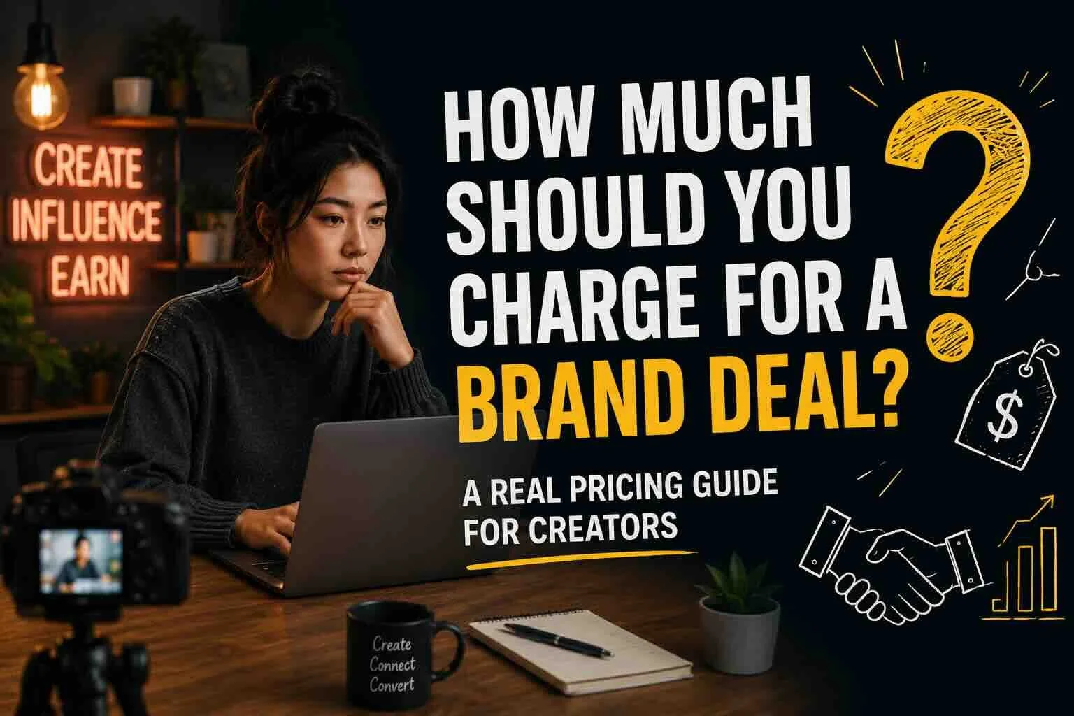 How Much Should You Charge for a Brand Deal? A Real Pricing Guide for Creators