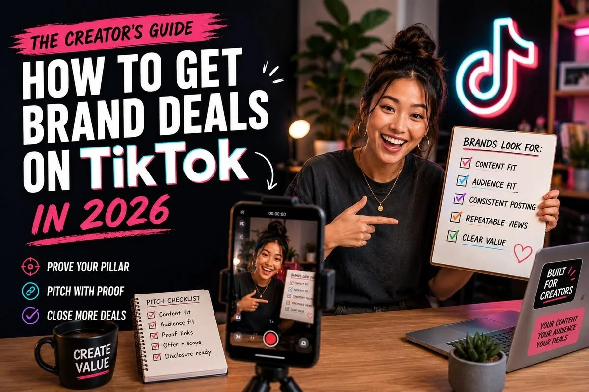How to Get Brand Deals on TikTok in 2026
