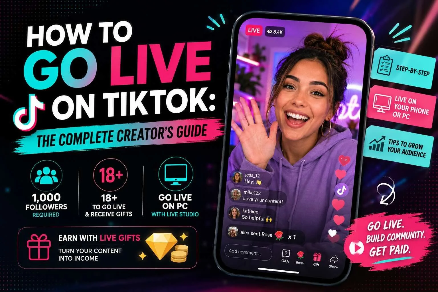 How to Go Live on TikTok: The Complete Creator's Guide