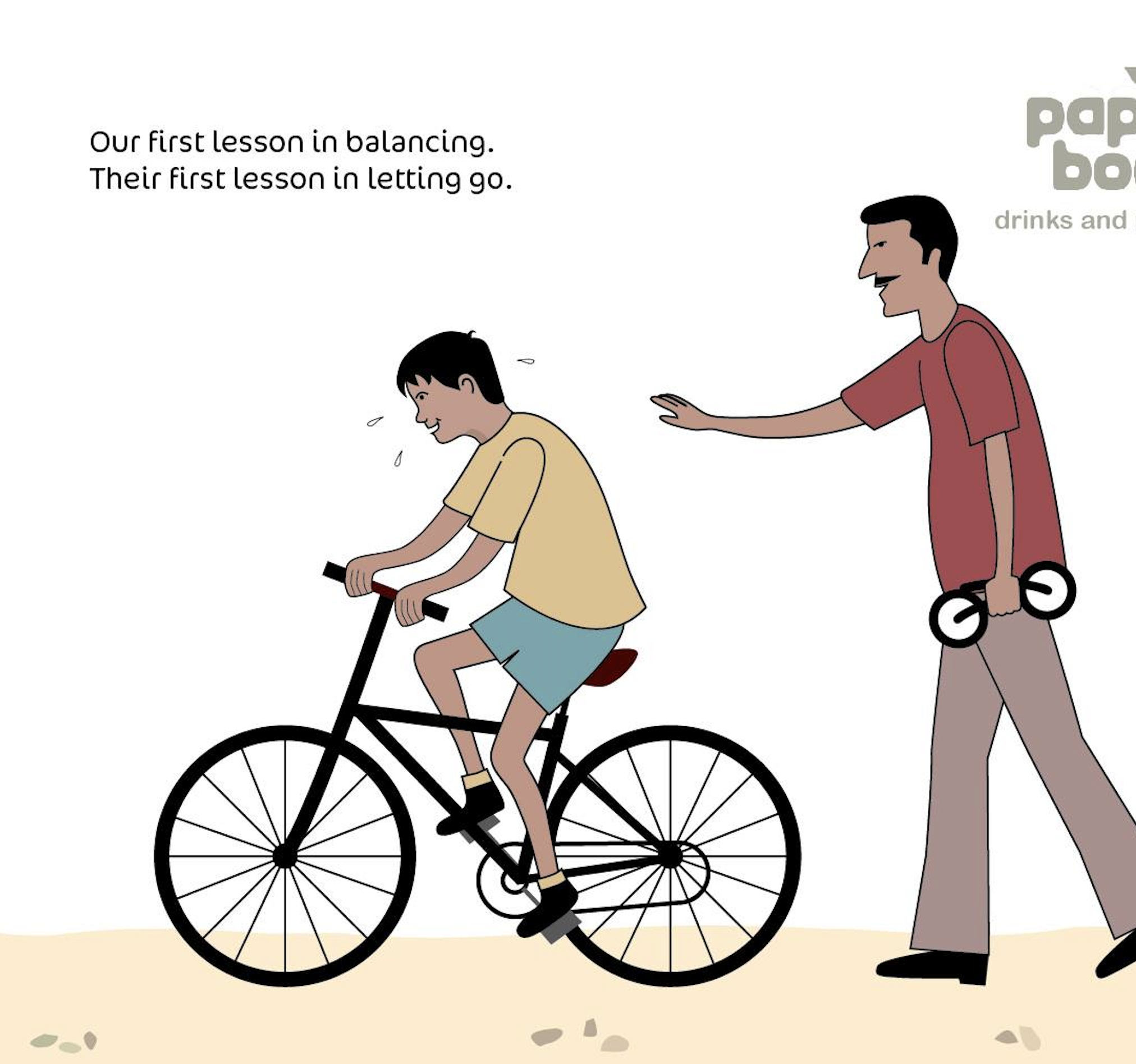 Cultural context: Cycling lessons are the first trust fall between Indian parents and children.