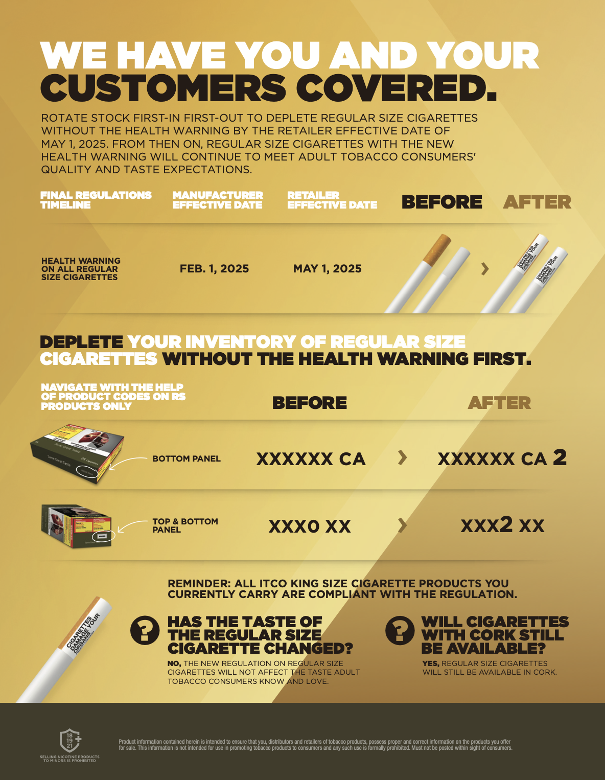 Retail compliance explainer for regulation shift
