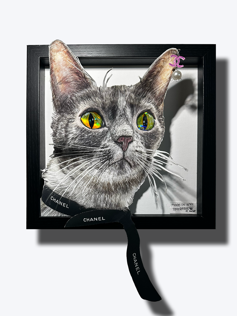 Leslie /3D Illusion portrait art