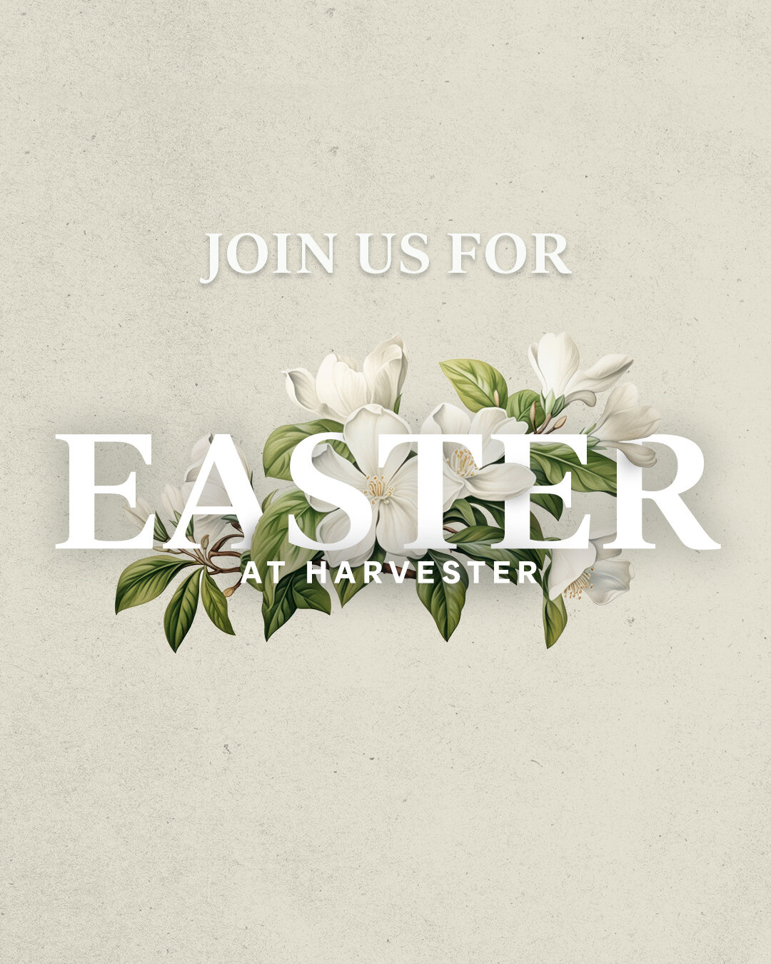 We cannot wait for Easter weekend here at Harvester! Join us March 29-31 as we celebrate our risen Savior together. 🕊

Swipe over to find the perfect service time for you and your family!