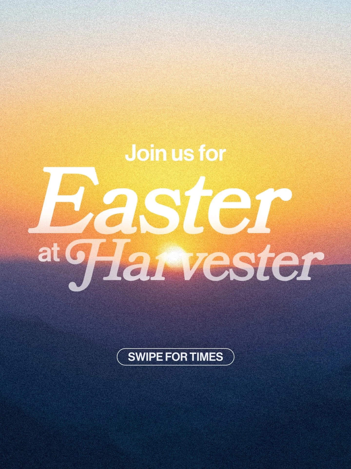 Easter isn&rsquo;t just a story&mdash;it&rsquo;s a life-changing encounter. No matter where you are in your faith journey, you&rsquo;re invited to experience the hope and power of Jesus&rsquo; resurrection with us.

Join us April 3rd &ndash; April 5t