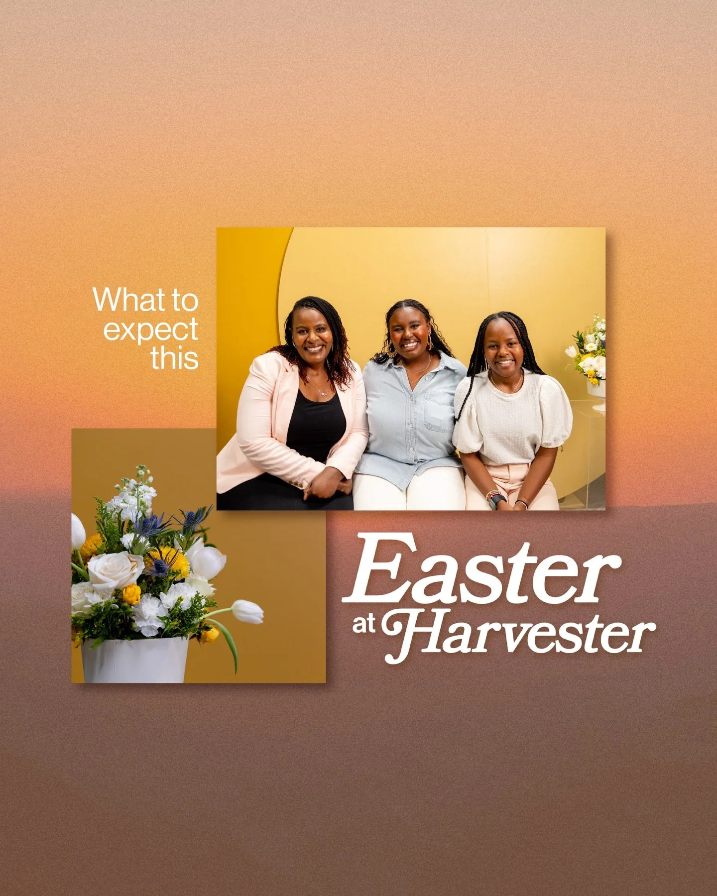 Easter at Harvester is around this corner! 🙌

This is everything you can expect this weekend. Got questions? Let us know in the comments below! ⤵️