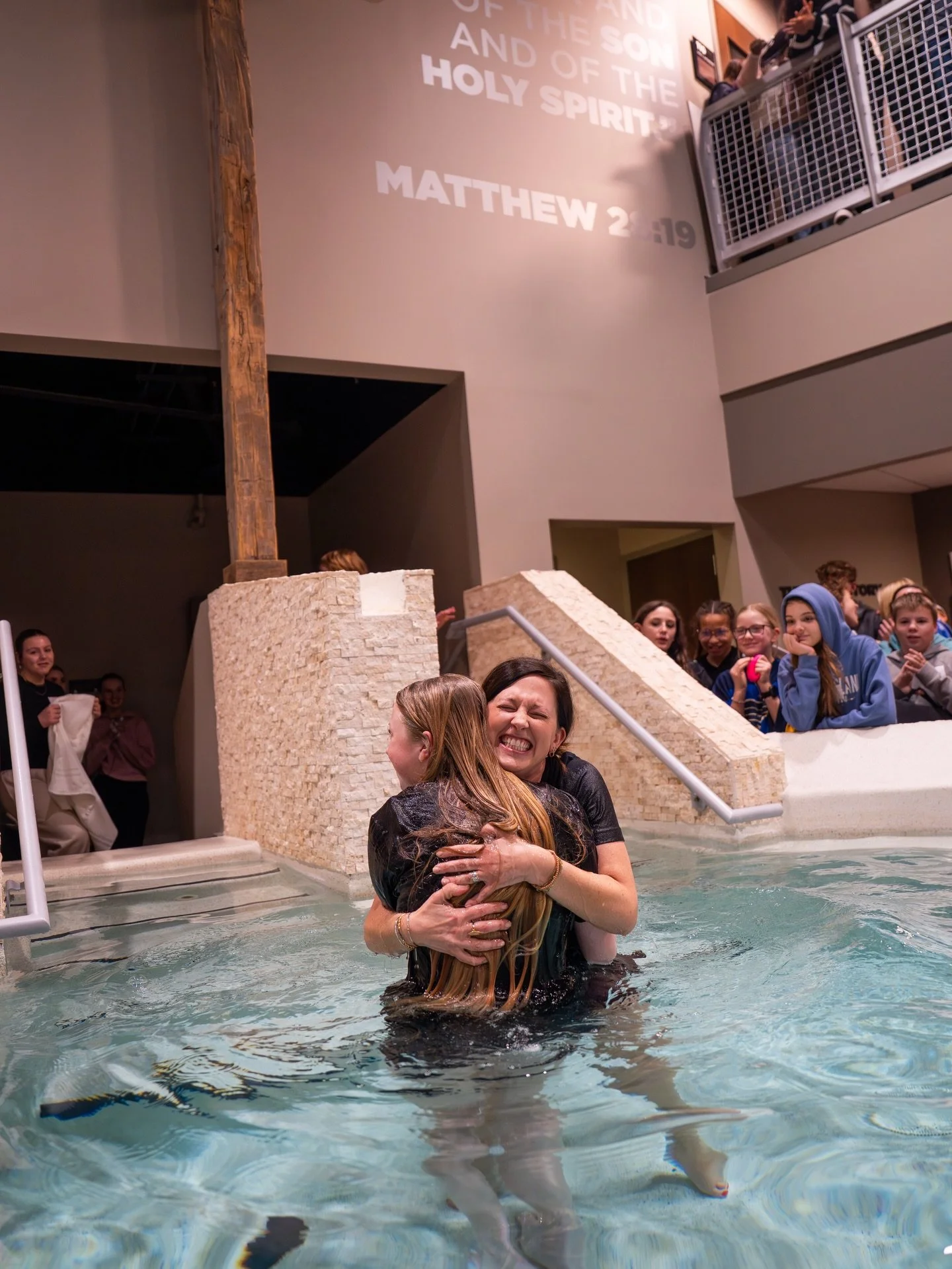 Praise God for new life! This past Sunday and Wednesday were baptism nights at High School Night and MSLG and what a blessing it was! 🤍