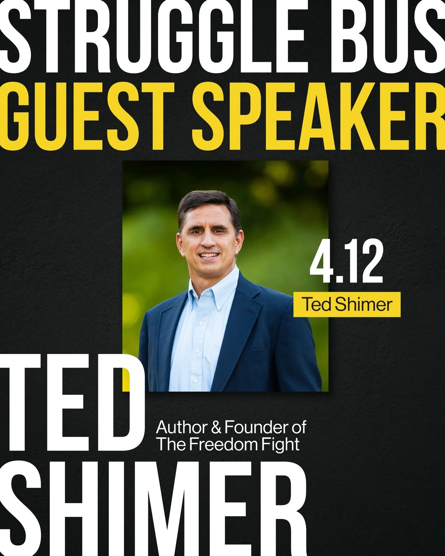 🚨 Feeling stuck? You&rsquo;re not alone. 🚨

Join us this Sunday for Struggle Bus with guest speaker Ted Shimer as we tackle real struggles like pornography, not to shame, but to find freedom in Jesus.

Whether you&rsquo;re newly baptized or a longt
