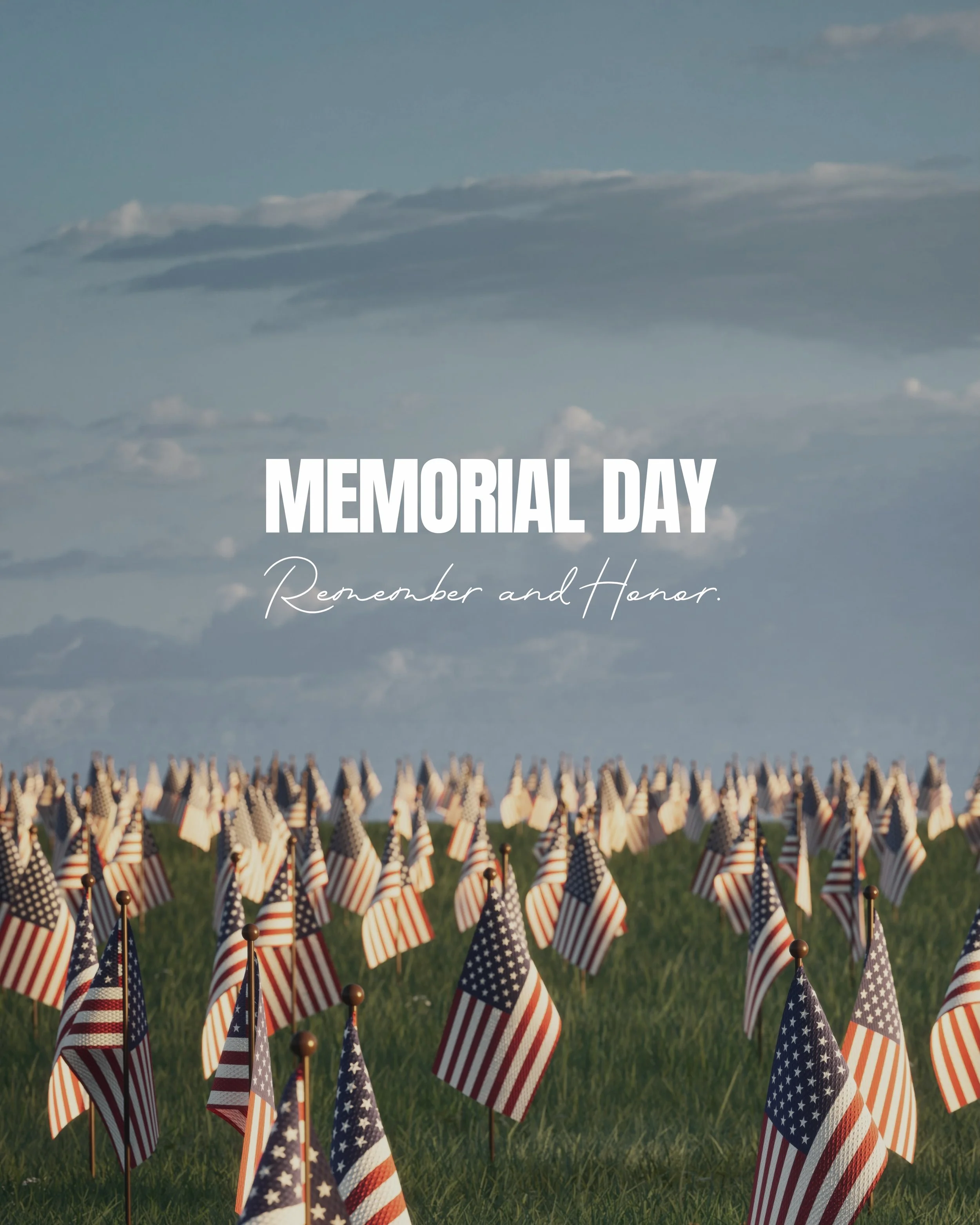 This Memorial Day, we honor and remember the brave men and women who gave their lives in service to our country.

We&rsquo;re thankful for their sacrifice, inspired by their courage, and praying for peace and comfort for the families who carry their 