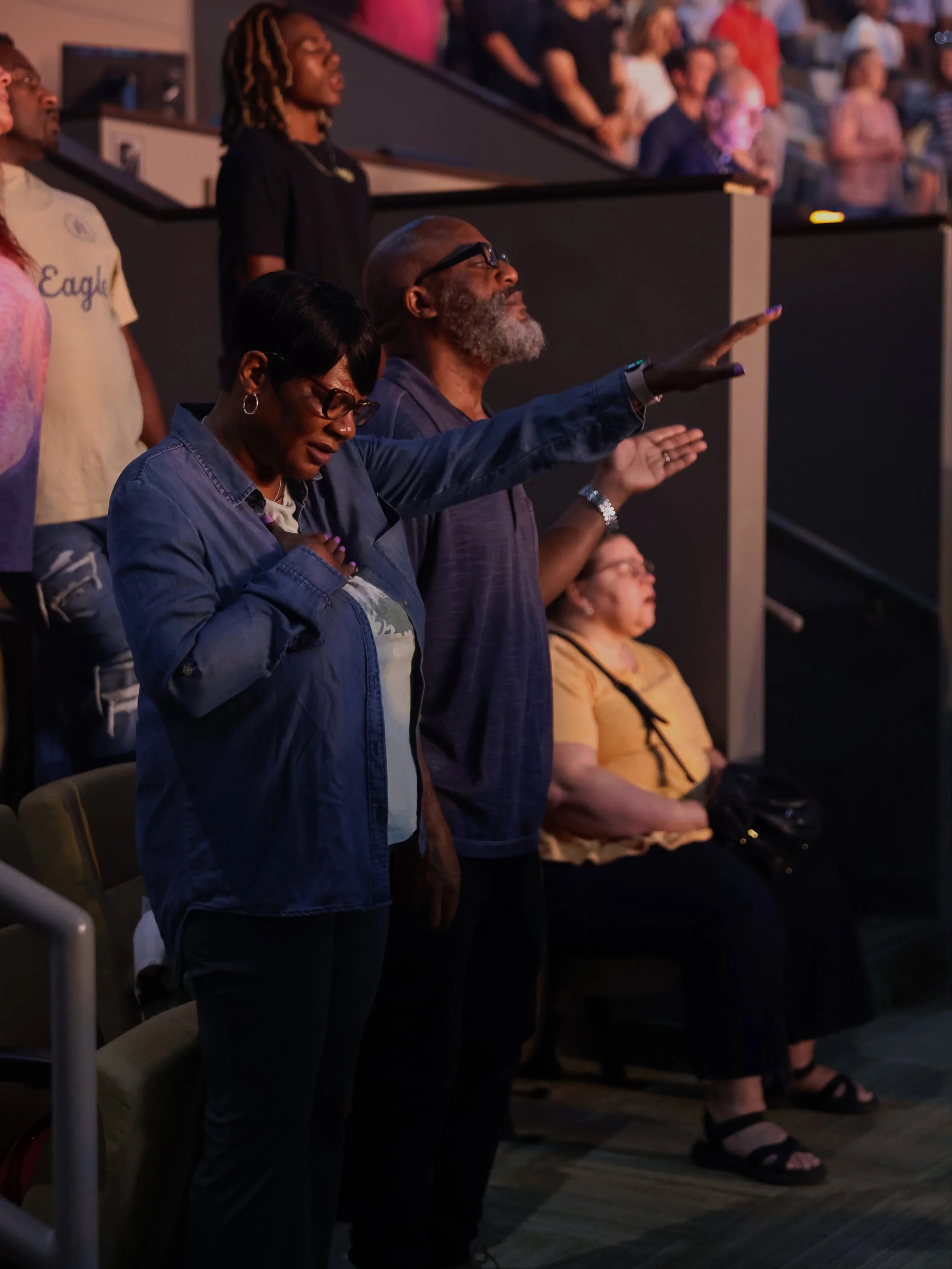 What a great morning worshiping together ☀️🤍 We can&rsquo;t wait to see you next week!