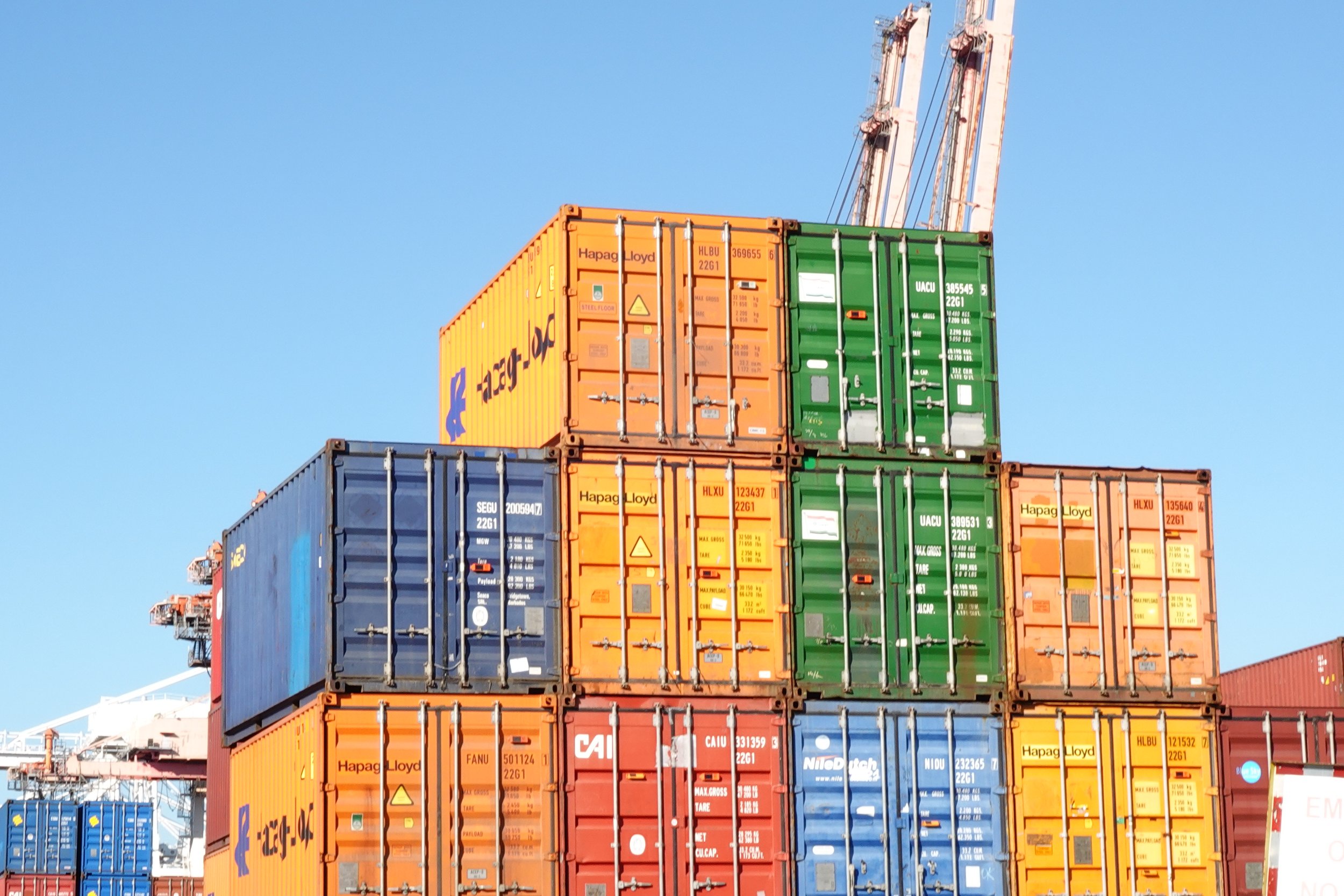 San Pedro Bay Ports Container Dwell Times for September 2025