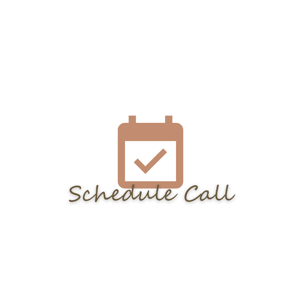 Calendar icon with a check mark labeled "Schedule Call."