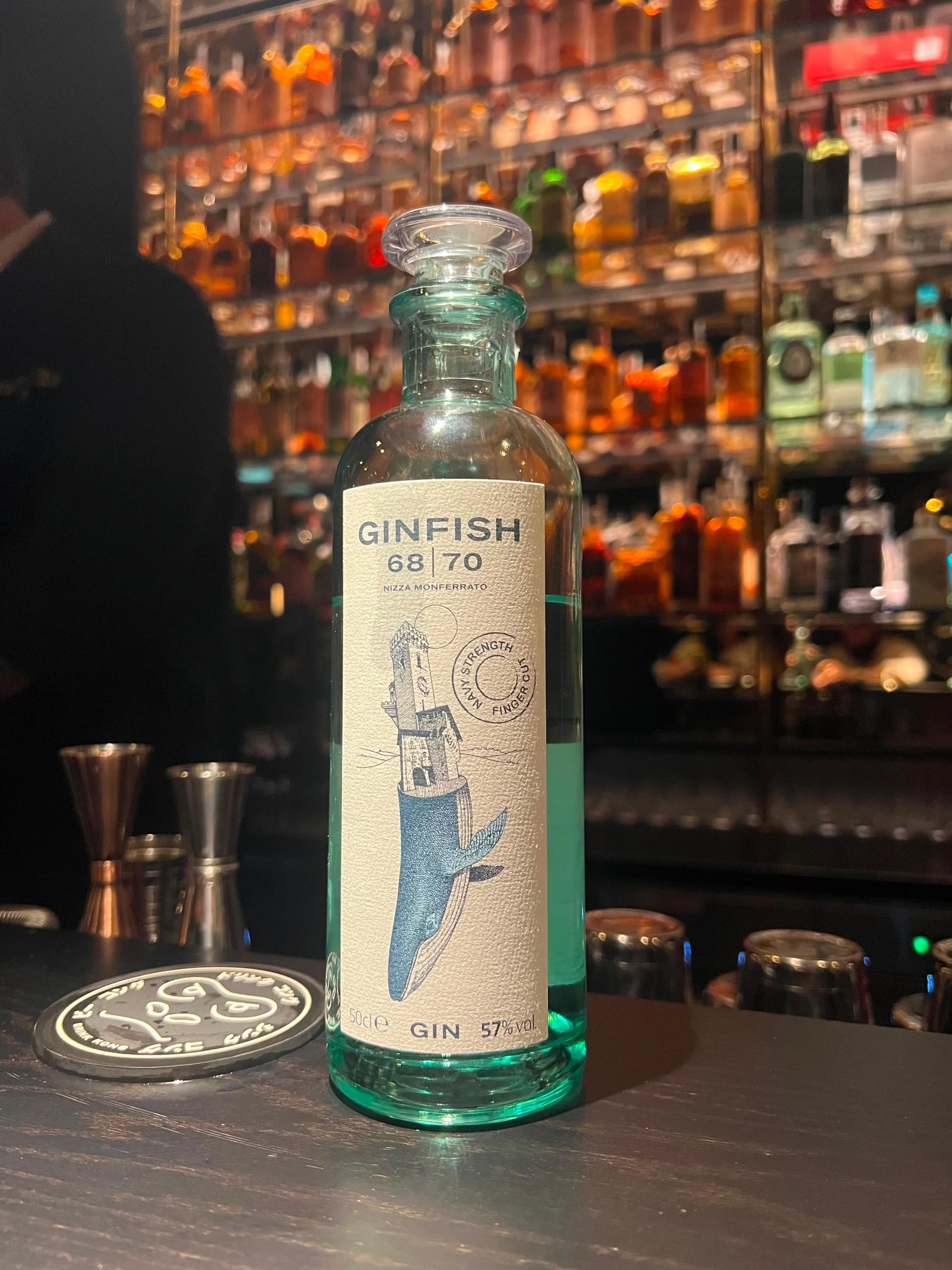 We are proud to announce that &ldquo;Finger Cut&rdquo;, our take on 57% Navy Strength is finally available! 
Same botanicals via Rotavap as in  the original one for a a magnified ginfish experience.
Edition of 99 bottles available only at some of the
