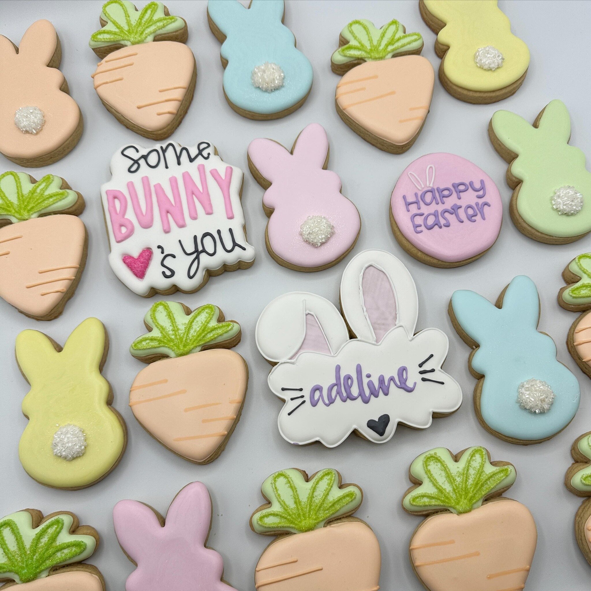Some bunny loves you!! Me, it’s me, I love you! π₯°
ππ©΅π©·ππ§‘
#customcookies #eastercookies