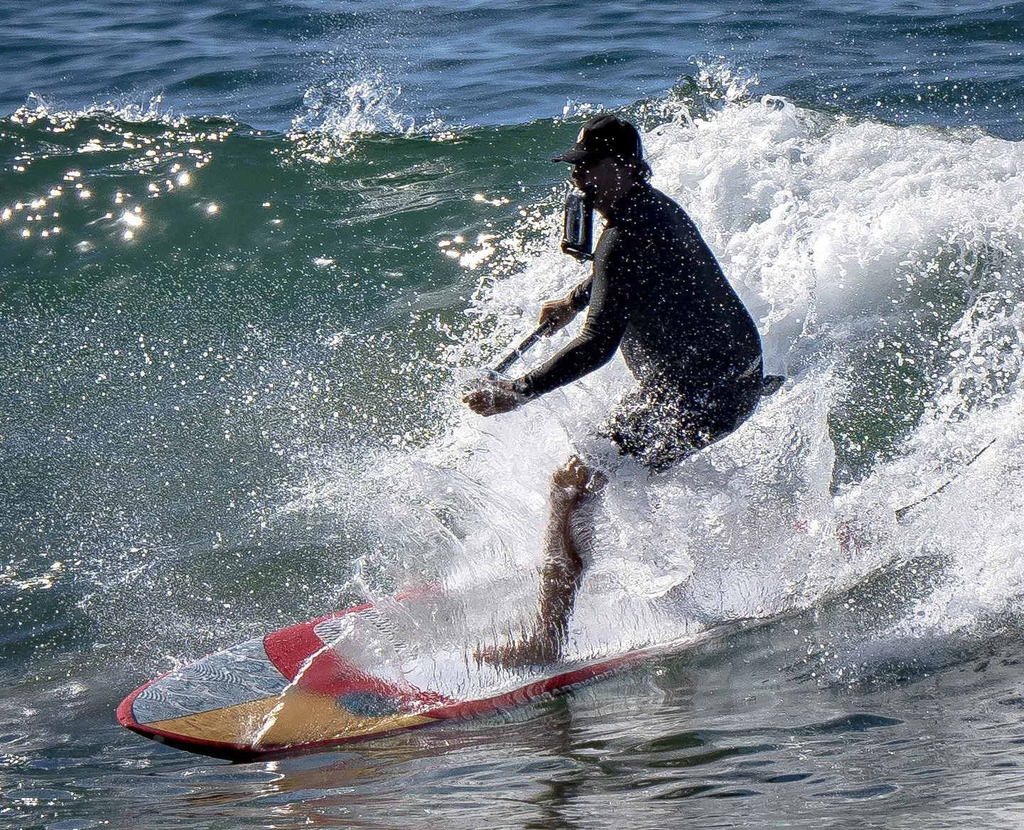 Paddleboarder plows.jpg