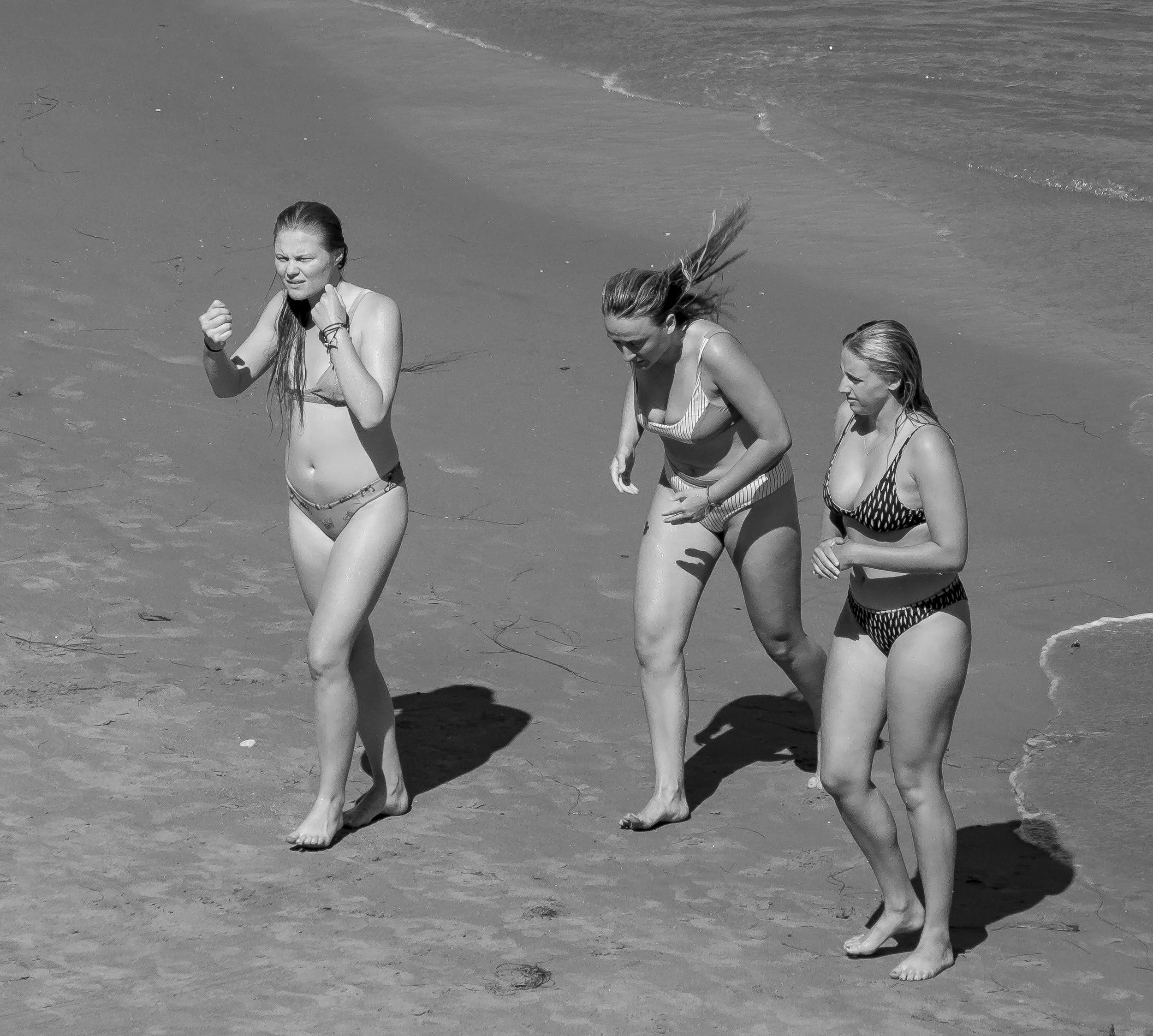 Women coming out of the water bnw copy 2.jpg