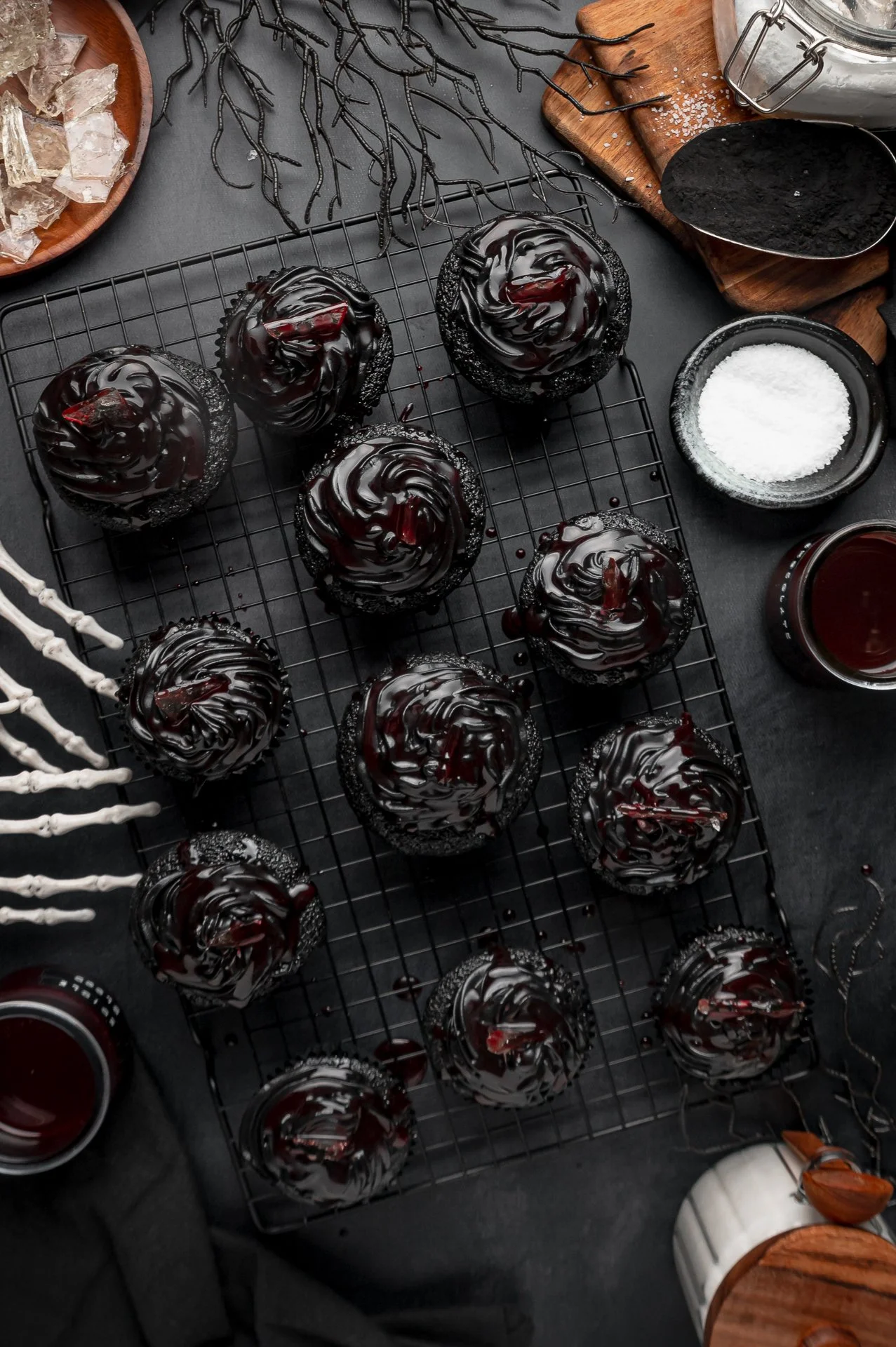 Halloween Black Velvet Cupcakes with REEL - EXCLUSIVE