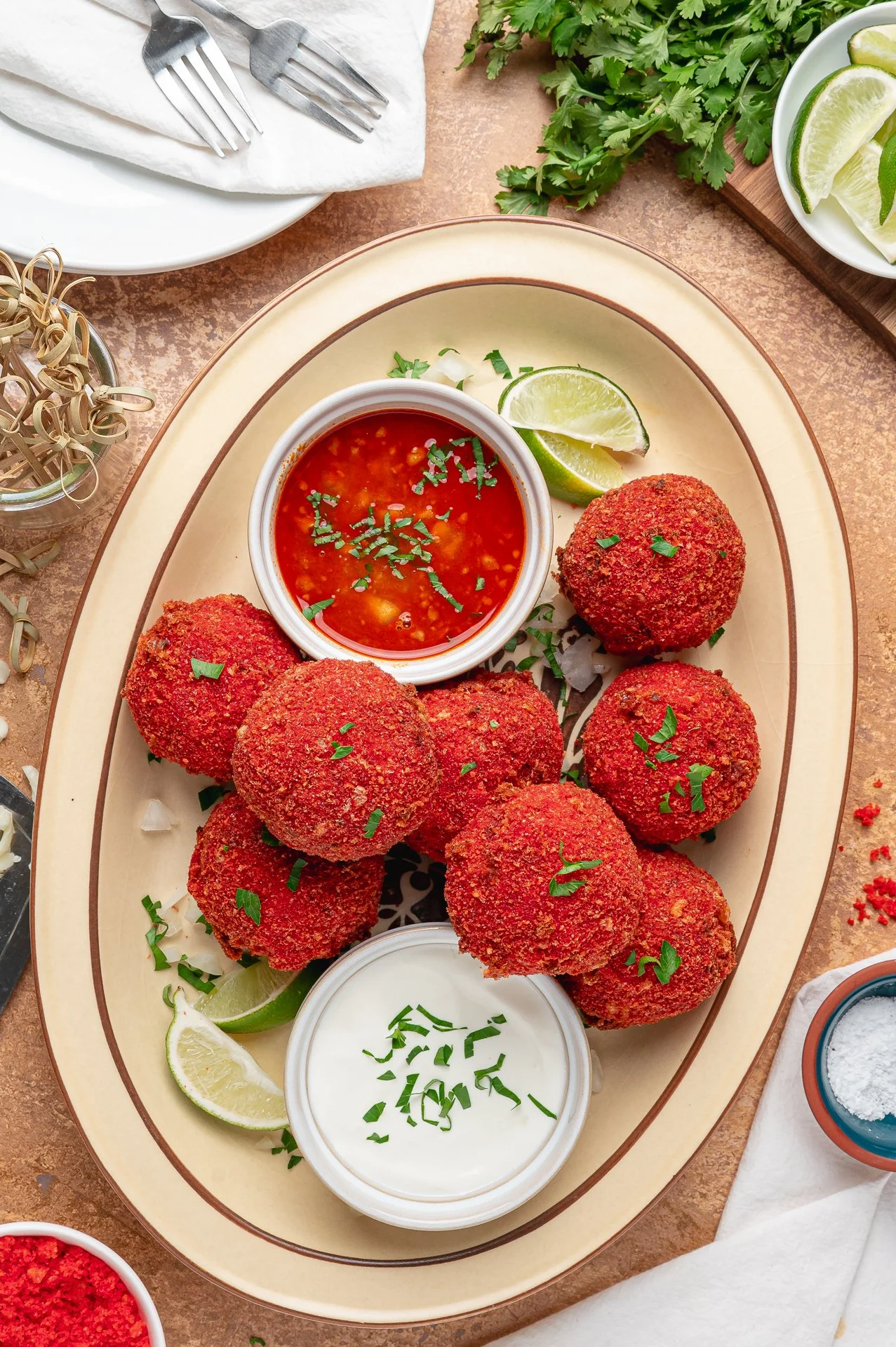 Fried Birria and Rice Balls - EXCLUSIVE