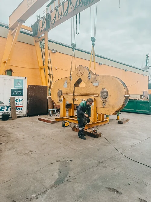 Steel repair and deck modifications