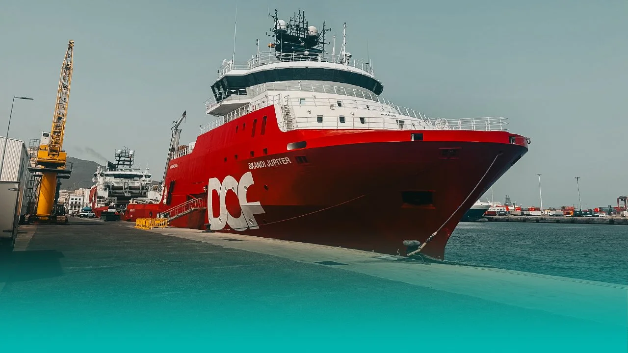 DOF vessels in Las Palmas
