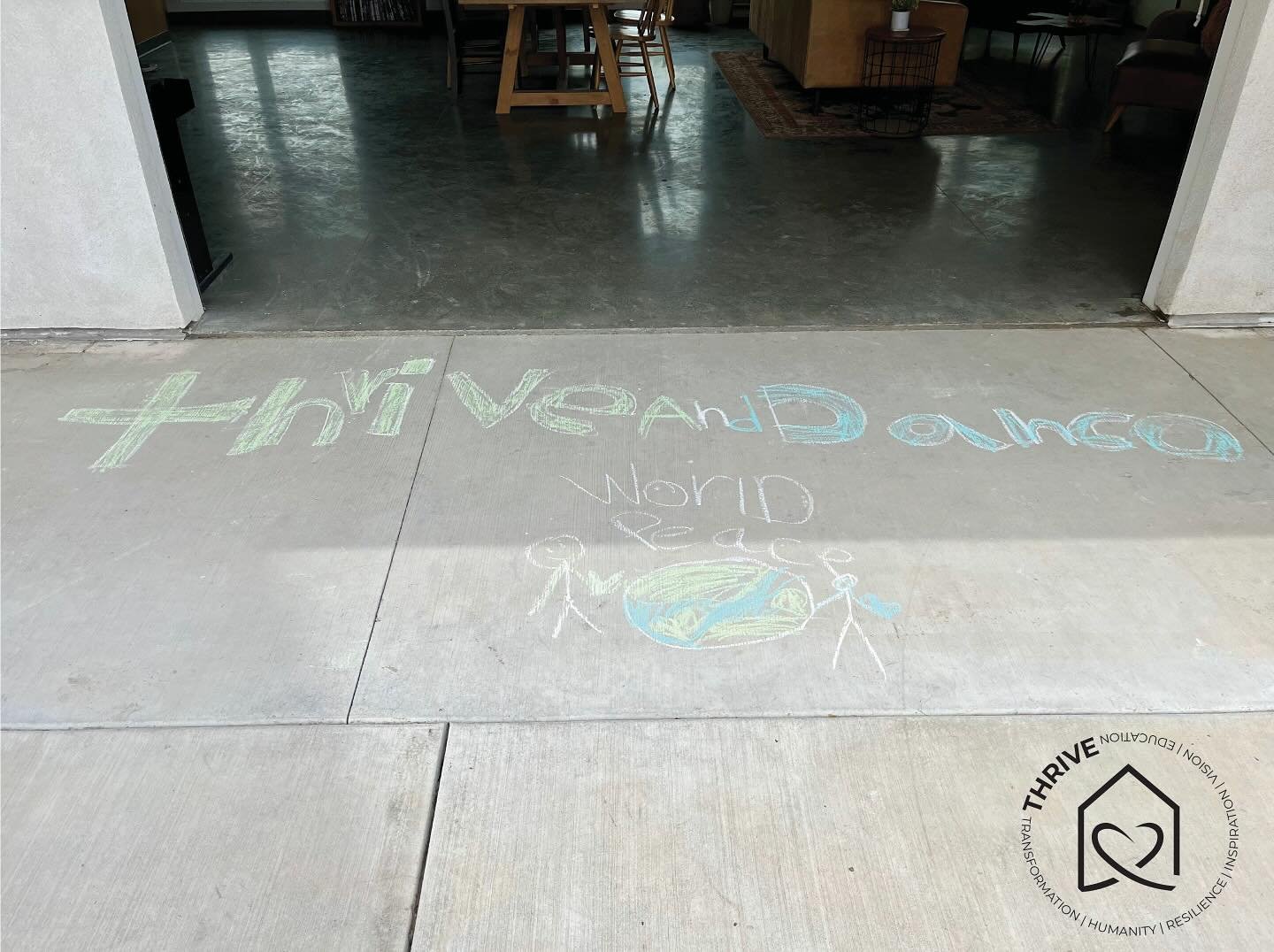 ✨ Creating magic at Sage Commons! Our residents are bringing color and creativity to their community through beautiful chalk art in the courtyard. It&rsquo;s heartwarming to see how our partnership with @thedancogroup is inspiring young artists at th
