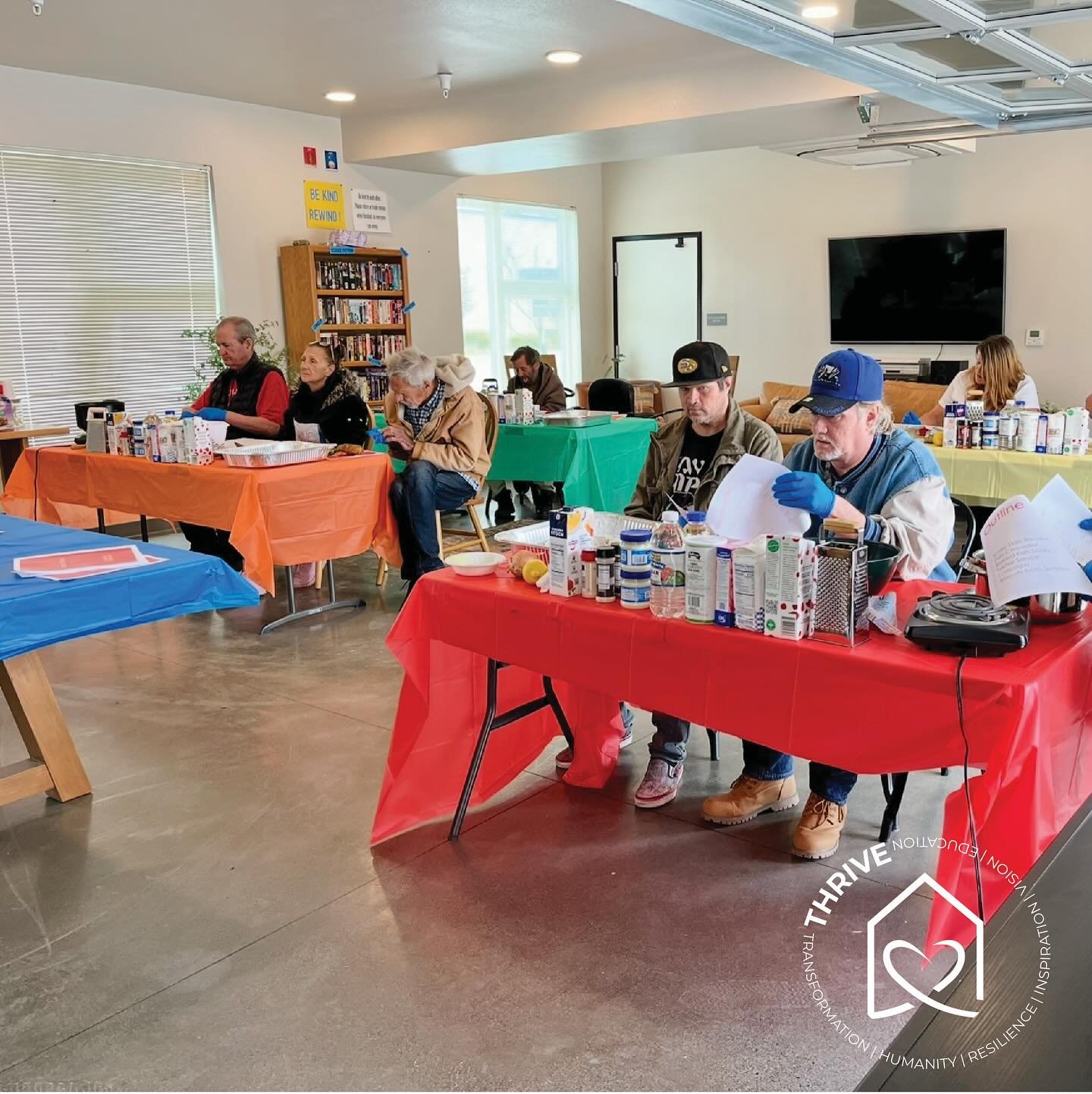 Building community through cooking! Today at Sage Commons in Santa Rosa, our THRIVE supportive services team hosted an engaging cooking class for residents. Bringing neighbors together around the table to learn, share, and create delicious meals!
 
A