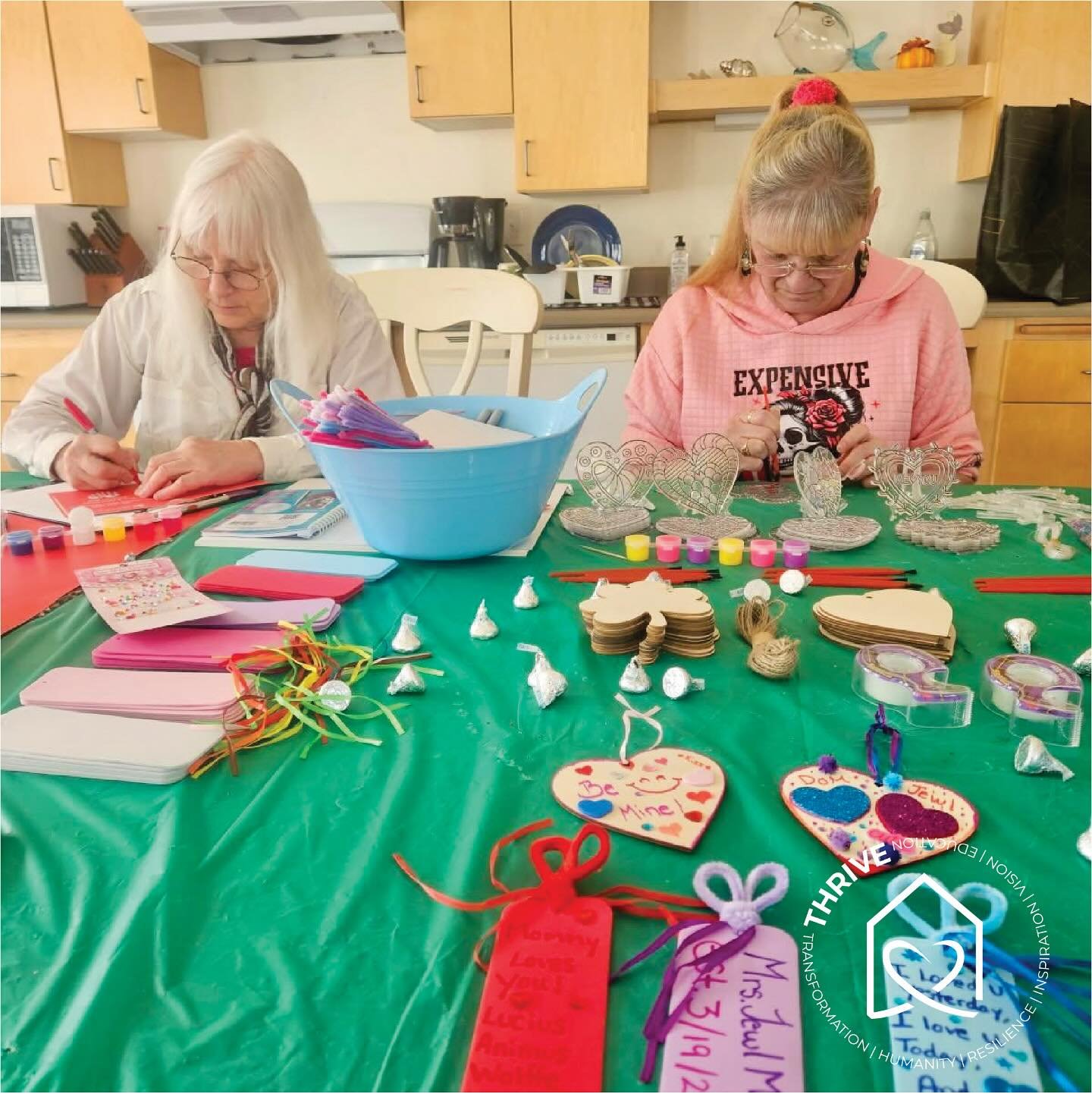 💝 Getting crafty this Valentine&rsquo;s Day! Our hearts are full watching these beautiful handmade creations come to life. From paper hearts to love-themed decorations, there&rsquo;s nothing better than spreading joy through creative expression! ✂️