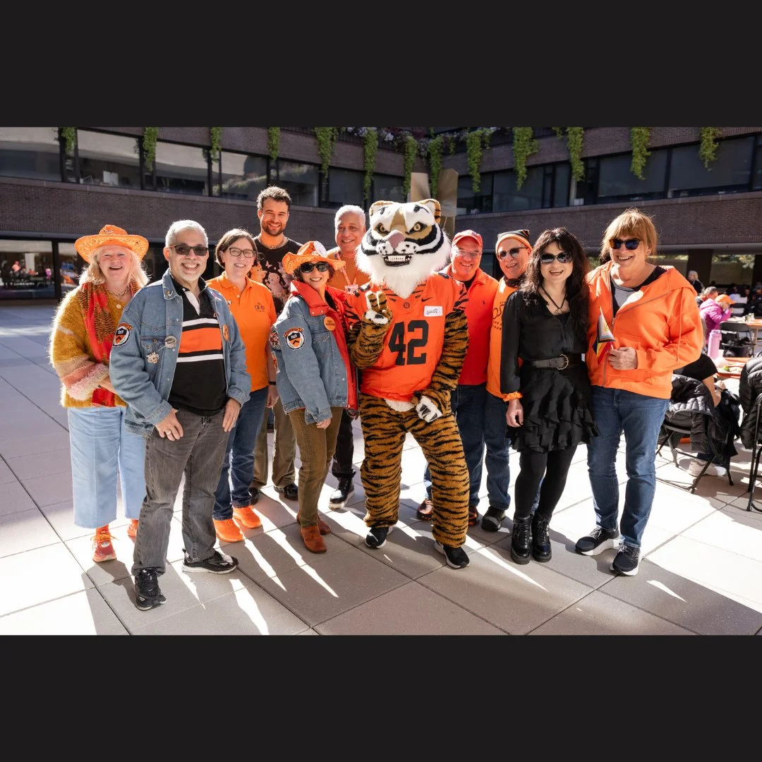 Thank you to all our LGBTQ+ and allied Tigers who came to the Tailgate and hung out with QPA! We had a roaring great time. ⁠
⁠
PC: Sameer A. Khan, Fotobuddy Photography