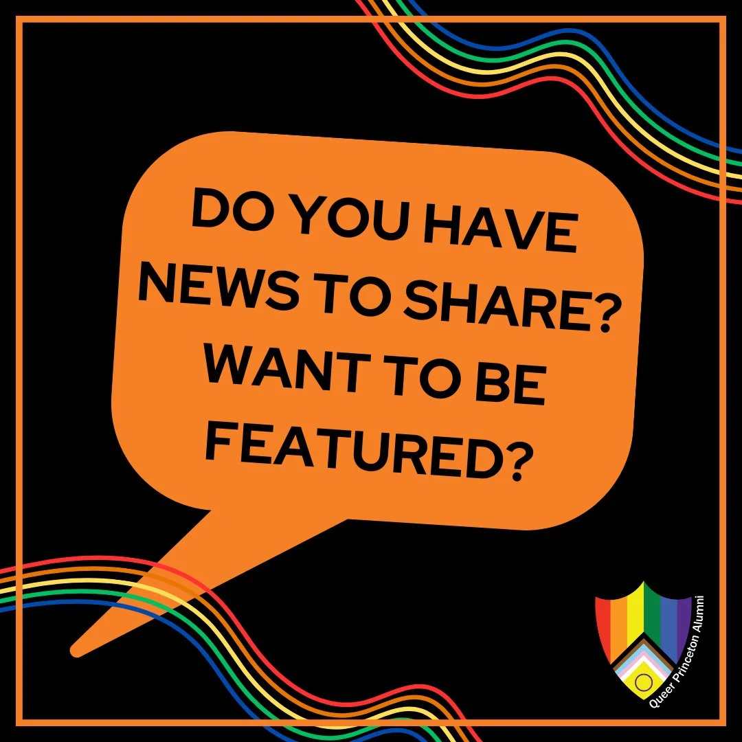 Are you a queer alum or do you know a queer alum who would like to be featured on our page? Or do you have an idea for a post we should make? We&rsquo;re eager to share your news and ideas! Head over to the link in bio to get in touch!
