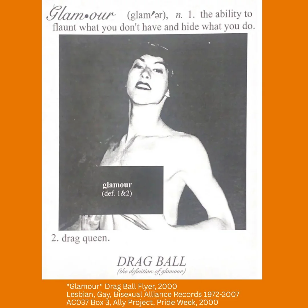 FROM THE ARCHIVES: In 1993, Terrace Club, long regarded as haven for queer students at Princeton, held its first Drag Ball, which continues to be held annually today.⁠
⁠
&ldquo;Glamour&rdquo;, n. 1. The ability to flaunt what you don&rsquo;t have and