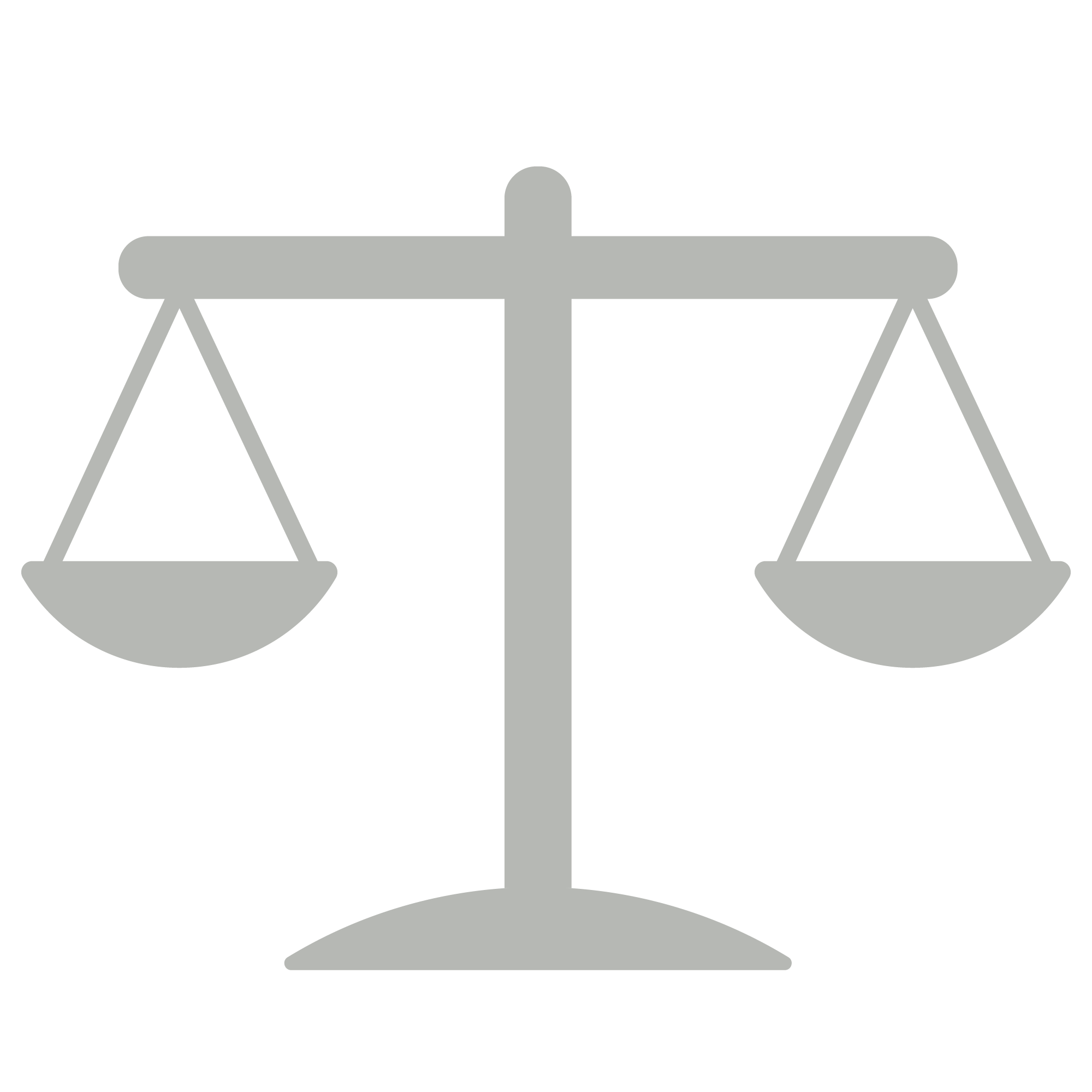 Scale icon symbolizing compliance with global security standards and payment regulations
