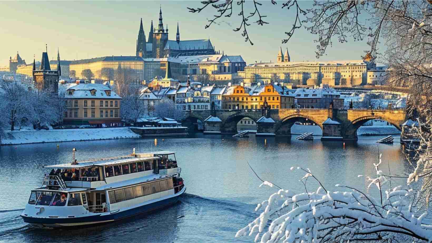 Christmas & New Year's Eve cruise in prague