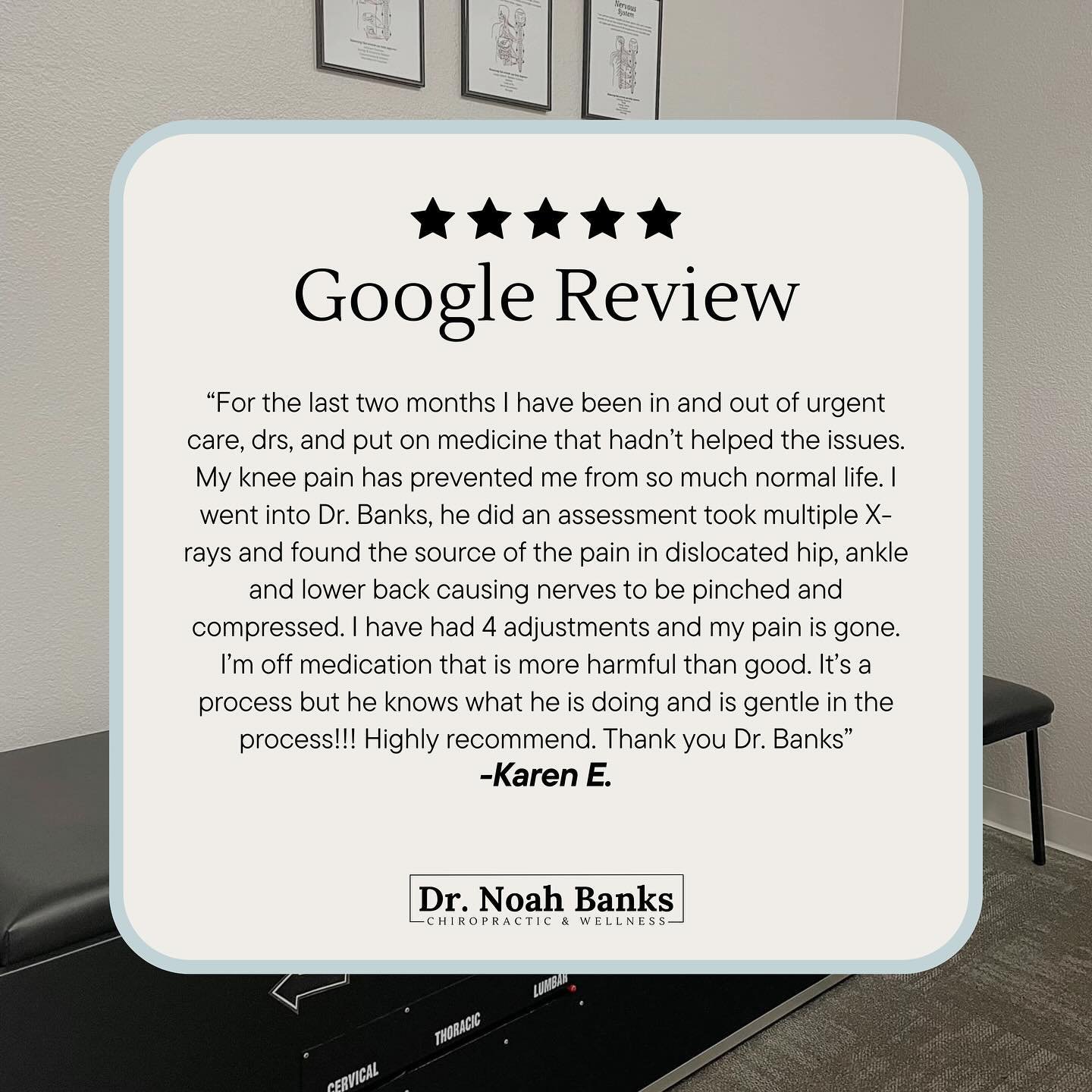Thanks for another great review! We are so honored to be able to help our community &amp; bring natural healing to the forefront!