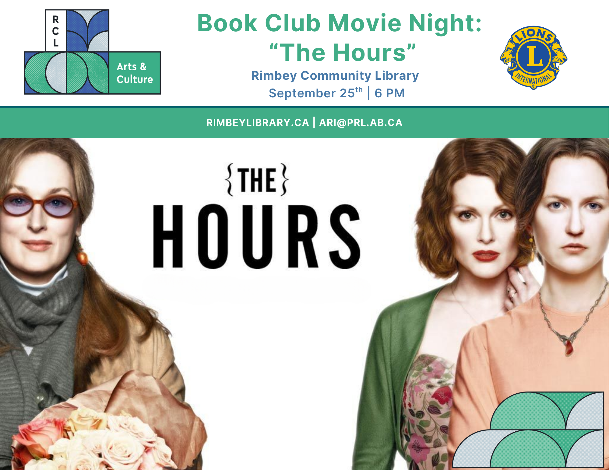 Book Club Movie Night: The Hours