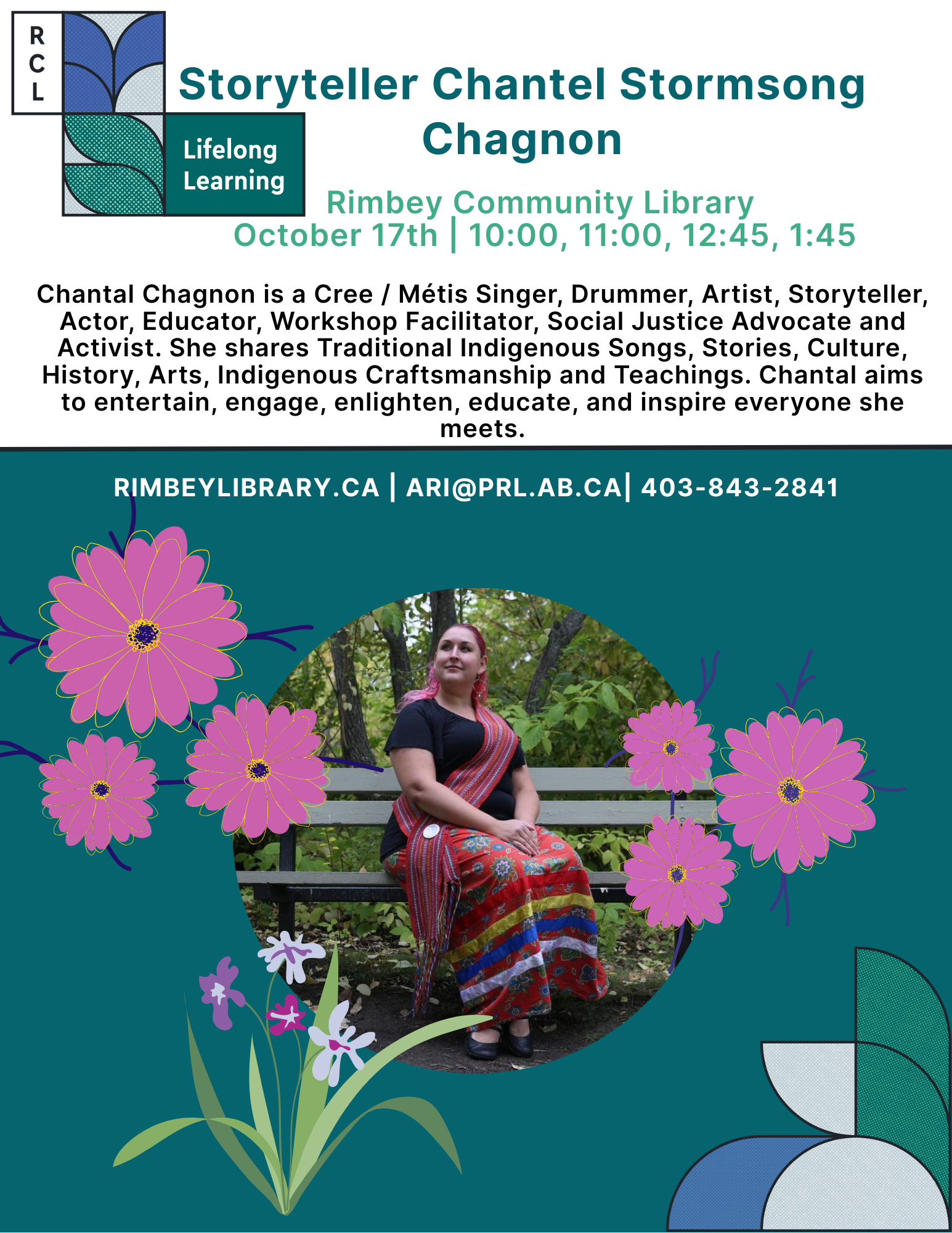 Storyteller: Chantel Stormsong Chagnon